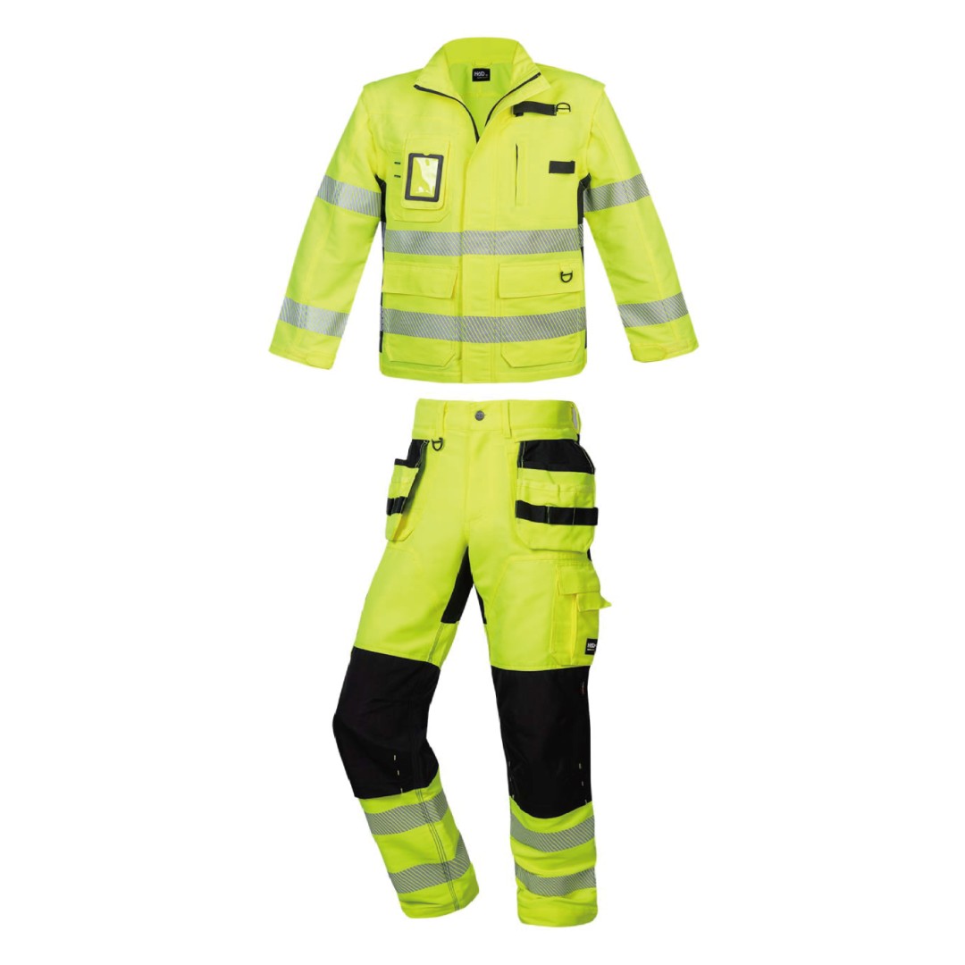 高亮工装夹克+裤子